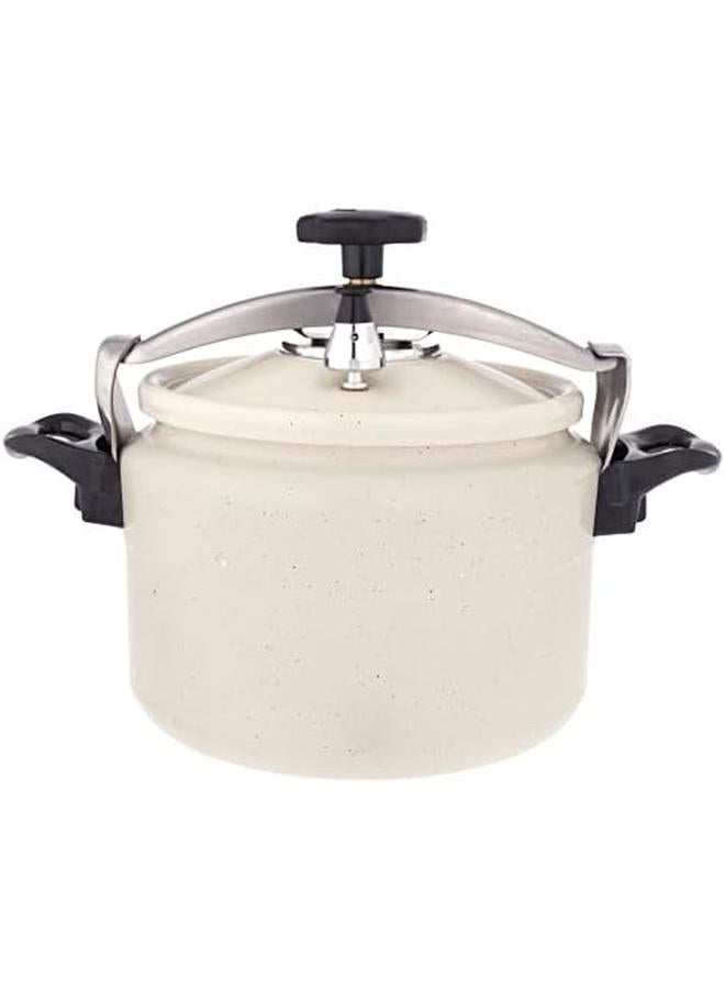 Alsaif Aluminum Granite Pressure Cooker Size 11 Liter Color Pearl White Model K98011 Pw 5 Years Warranty  - Image 2
