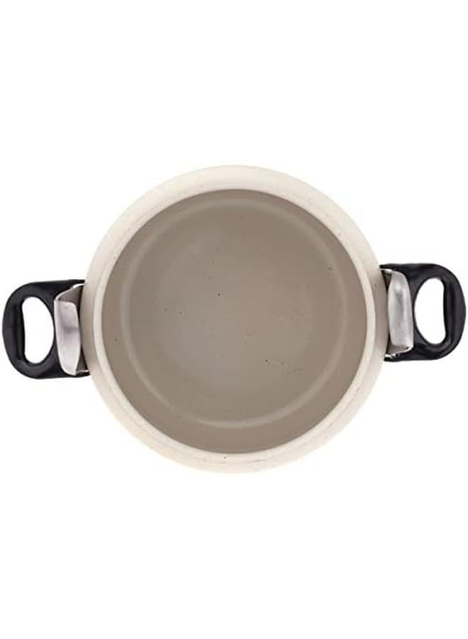 Alsaif Aluminum Granite Pressure Cooker Size 11 Liter Color Pearl White Model K98011 Pw 5 Years Warranty  - Image 3
