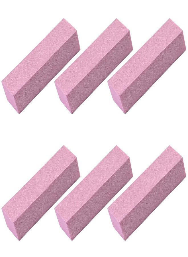 lasenersm 20 Pieces Nail Buffer Block 4 Sided Nail Sanding Buffer Nail Buffing Block Nail Polish Buffer Block Manicure Buffer Block Nail Buffer Sanding Block for Natural and Acrylic Nail, Pink - Image 1