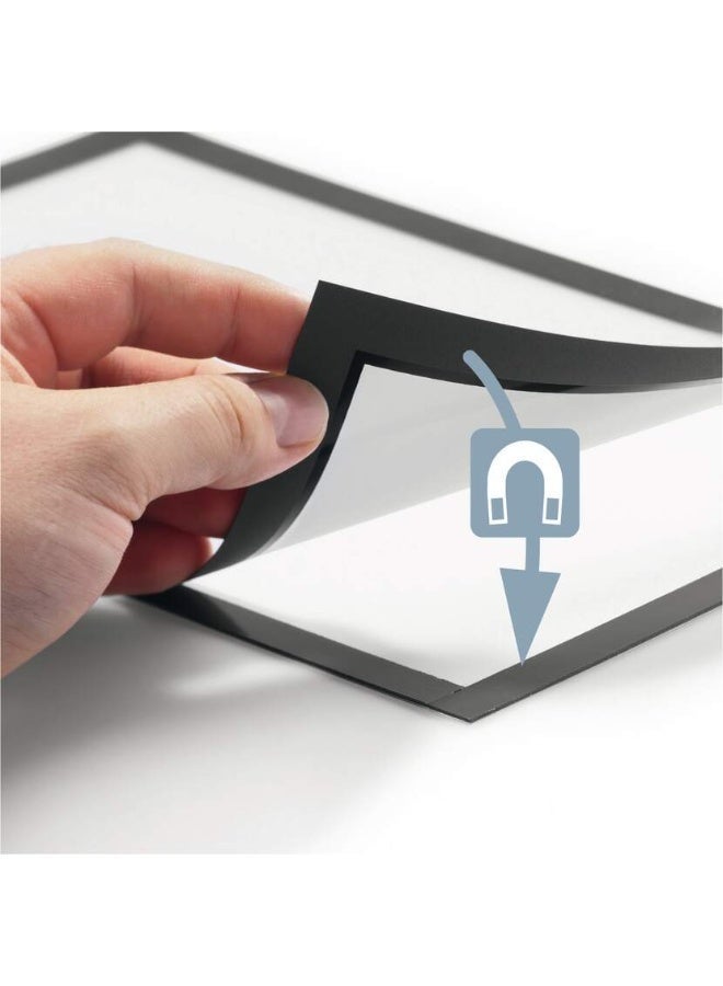 ديورابل DURAFRAME مجلد ملف ملصقات لاصق مغناطيسي؛ قابل للقراءة من الجانبين 500×700 مم؛ مقاوم للأشعة حتى سنتين؛ تثبيت خالي من الفقاعات؛ صنع في ألمانيا — ديوريبل - Image 2