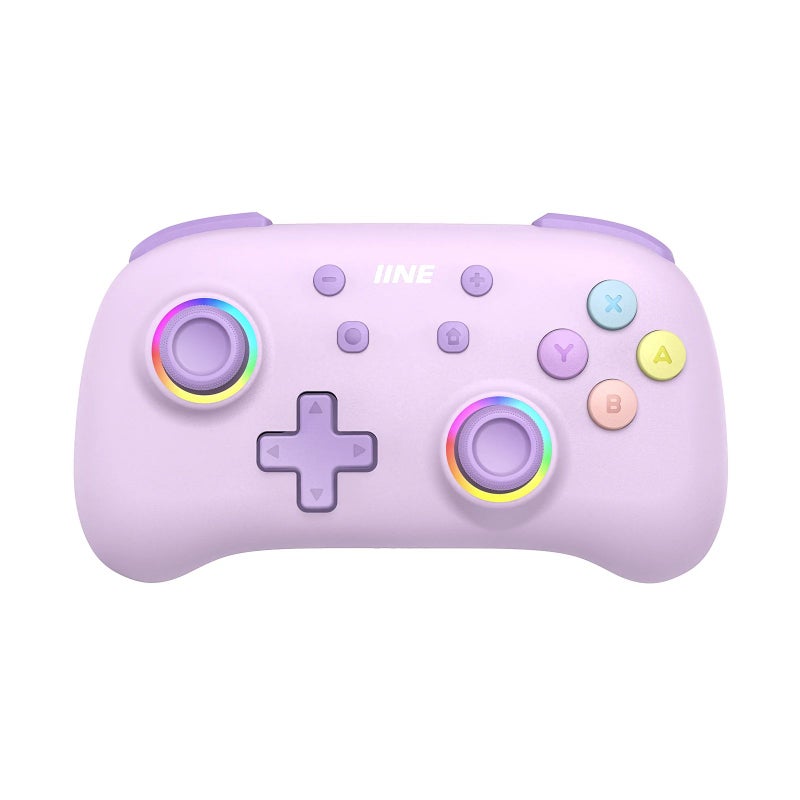 Iine Candy Pop L982 Wireless Bluetooth Wake-Up Pro Wizard Controller for Switch, Purple - Image 1