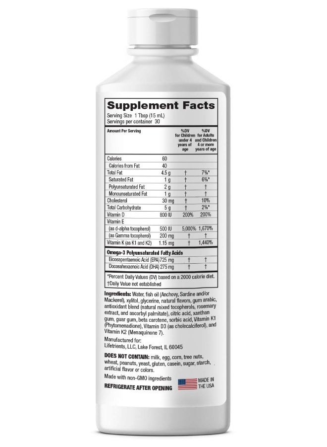 Lifetrients SpeakD Smooth Orange Vanilla Dietary Supplement for Kids - Image 2