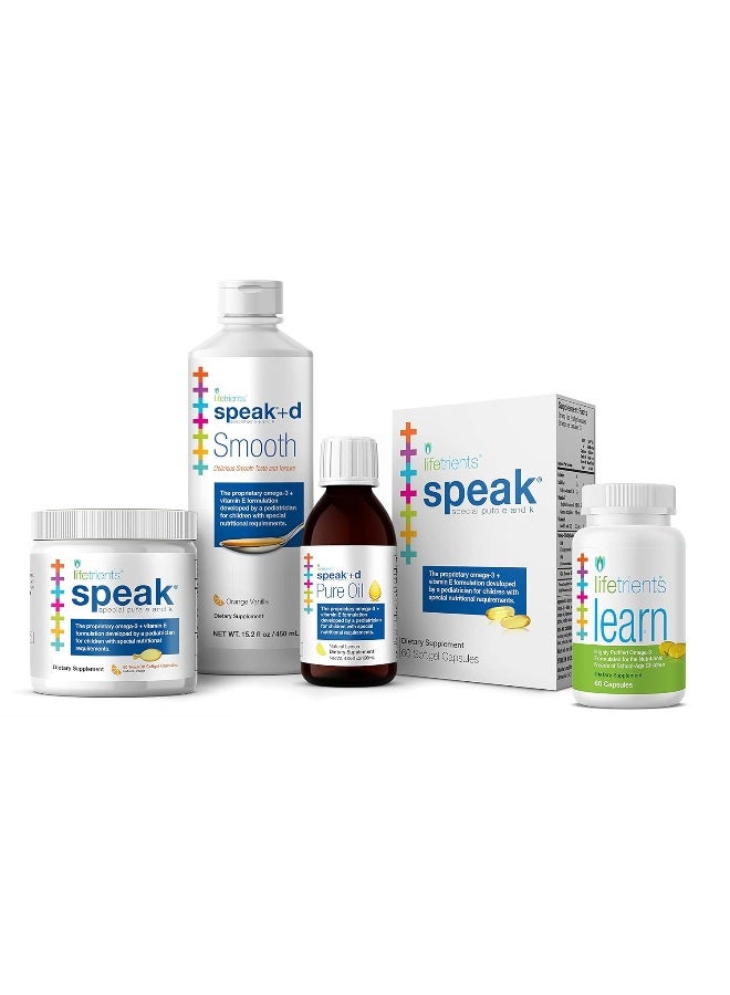 Lifetrients SpeakD Smooth Orange Vanilla Dietary Supplement for Kids - Image 4
