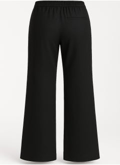 سوفت ستيبس بنطال كتان نسائي اسود من Soft Steps مقاس XL  - Image 2