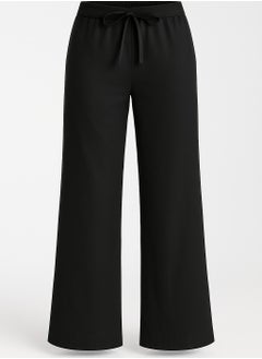 سوفت ستيبس بنطال كتان نسائي اسود من Soft Steps مقاس XL  - Image 1