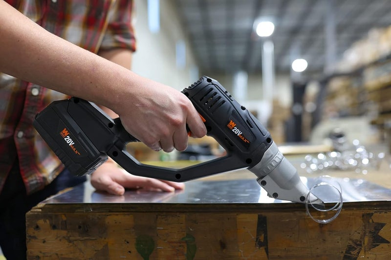 Wen Cordless Metal Shear, Variable Speed (Tool Only, 20V Max Battery Not Included) (20314BT) - Image 3