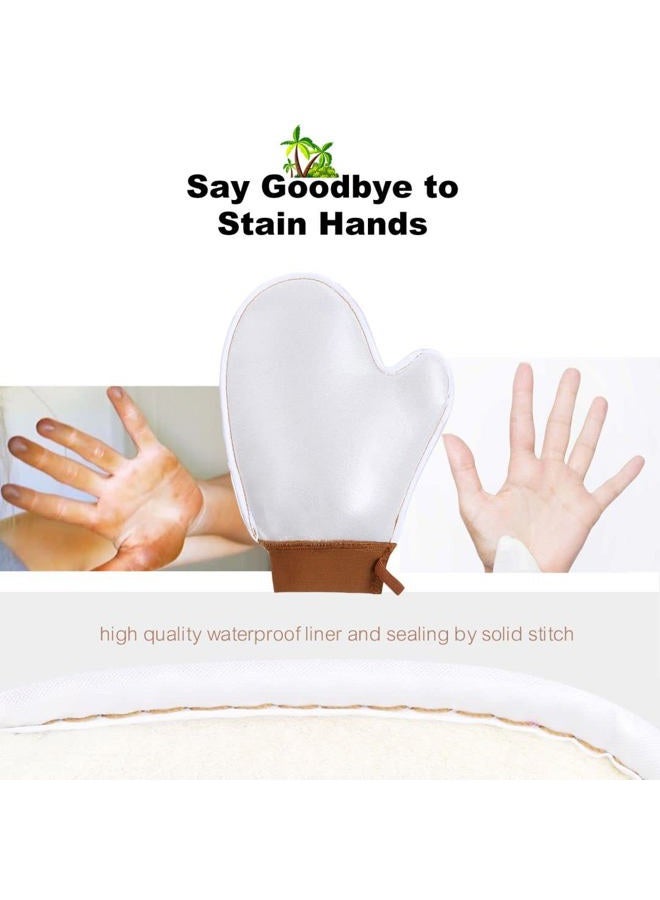 Sanfery Self Tanner Mitt Applicator - US Patent Self Tanning Mitt, Sunless Tanning Glove, Fake Tan Mitt  - Image 3