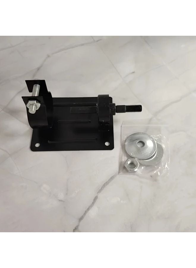 Black Bracket Adjustable Angle Converter For Angle Grinders Durable Metal Polishing Tool - Image 1
