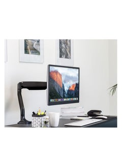 بيوينتي Single Monitor Arm Desk Mount | Gas Spring Monitor Arm | Full Motion Articulating Height Adjustable | Fits 21 22 23 24 27 30 32 Inch VESA Compatible Computer Screen  - Image 4