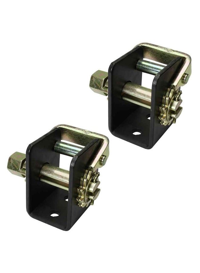 US Cargo Control 2'' Lashing Truck Tie Down Winch (Left) - 2 Pack - Image 1