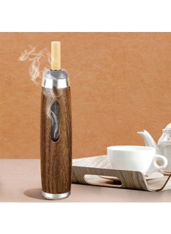 Polhammobile Polham Portable Cigarette Ashtray Car Ashtray Car Mini Cigarette Holder Wooden Ash Tray  - Image 2