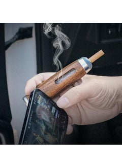 Polhammobile Polham Portable Cigarette Ashtray Car Ashtray Car Mini Cigarette Holder Wooden Ash Tray  - Image 4