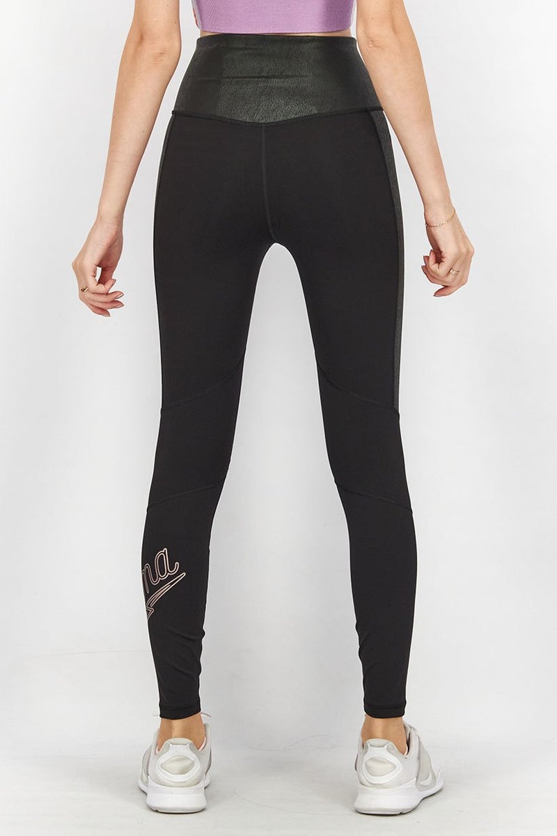 PUMA Women Sportswear Fit Training Leggings, Black - Image 2