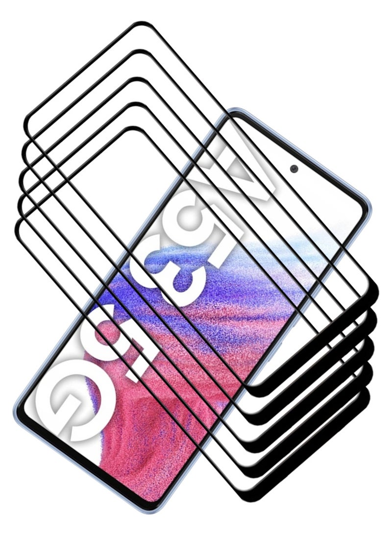 أكاليكس 5 قطع، حماية شاشة، لهاتف سامسونج جالاكسي A53 5G، جودة ممتازة. - Image 1