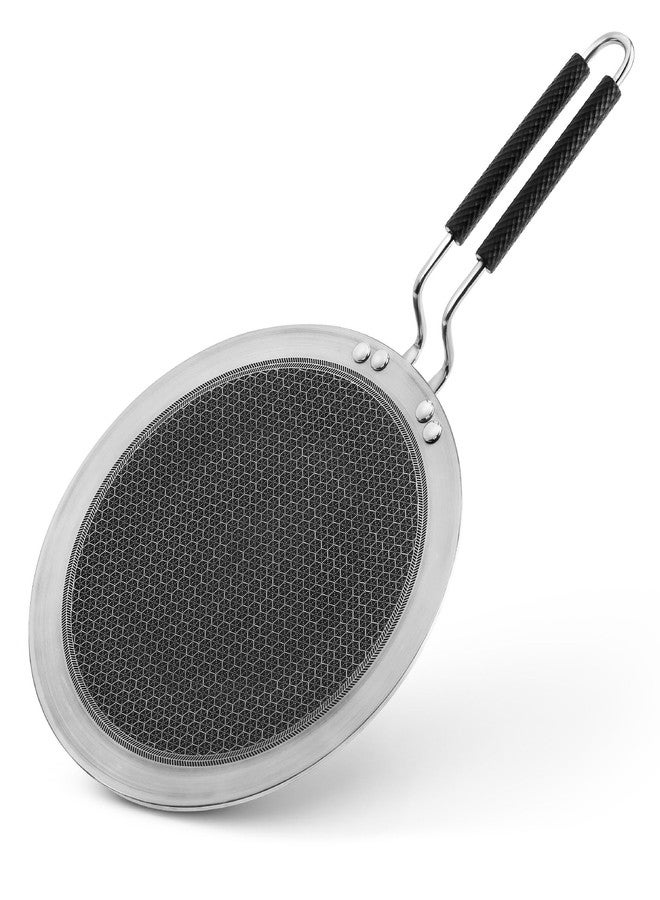 Durapan Non Stick Triply Roti/Chapati/Paratha Tawa with SafeHEX™ Honeycomb Technology for Easy Release | Induction Friendly Base | Scratch Resistant & Metal Spoon Friendly (26cm - 3.5mm Thk) - Image 1