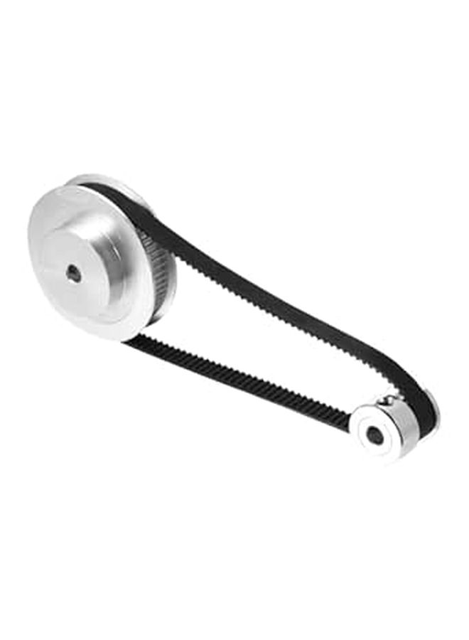 3 Speed Aluminum Synchronous Pulley 20T Small 60T Large 6mm Width 5mm Bore - Image 1