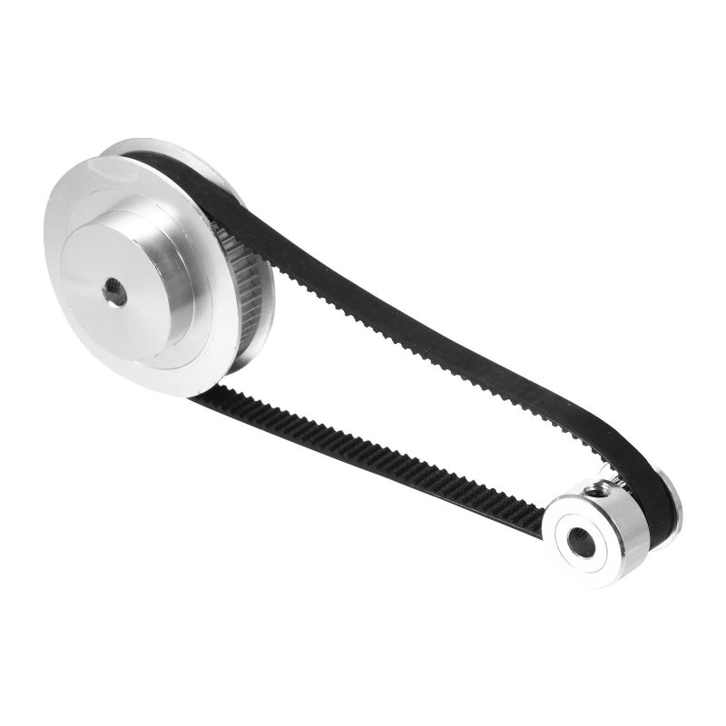 3 Speed Aluminum Synchronous Pulley 20T Small 60T Large 6mm Width 5mm Bore - Image 2