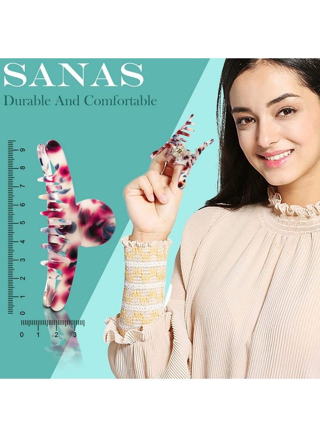 Sanas Hair Clips For Women 4 Pcs Claw Clips Fancy Butterfly Hair Clips Hair Accessories For Girls Claw Clips Korean Clutch Stylish Hair Clip Women Accessories 4Pcs - Image 3