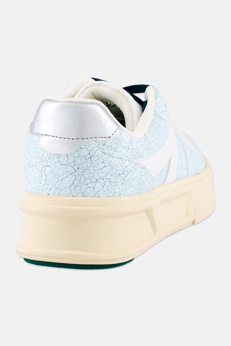 XOXO Women Brand Logo Lace Up Shoes, Multicolor - Image 4