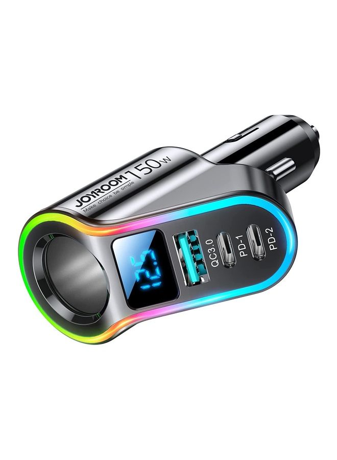جوي روم Joyroom 4 In 1 Car Charger usb 150W