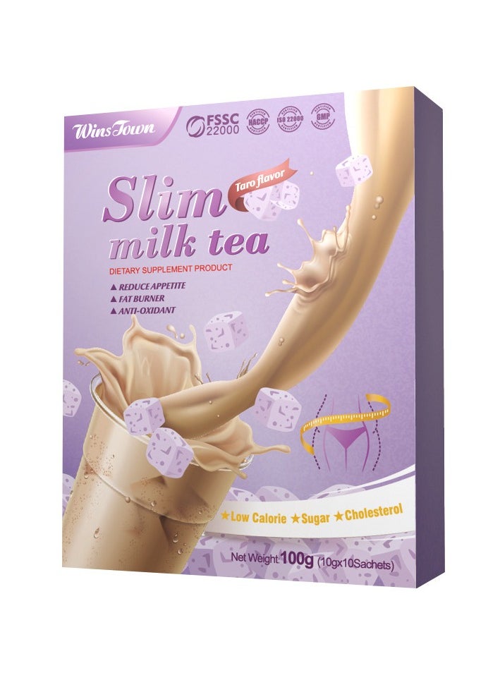Wins Town Wins Town Taro Weight Loss Milk Tea: Convenient, Healthy & Delicious – Perfect for Your Slimming Goals  - Image 1