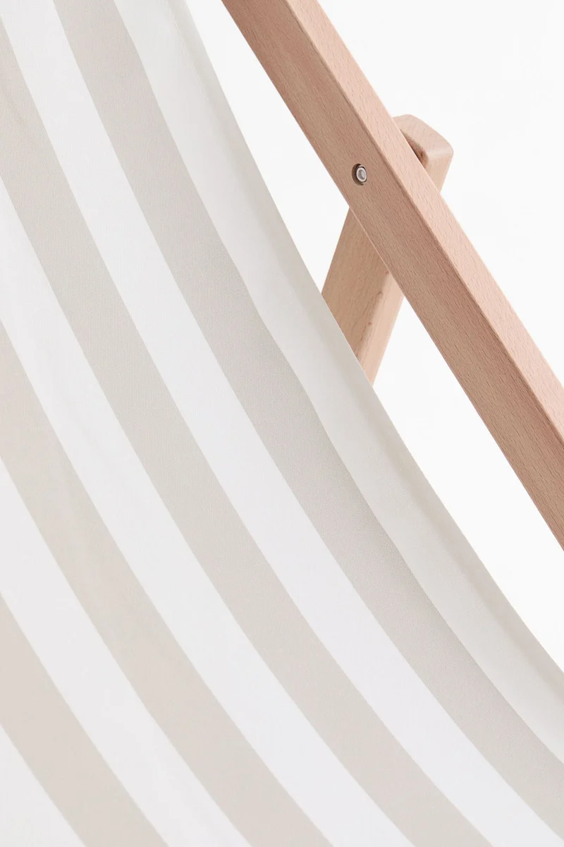 H&M Wooden deck chair