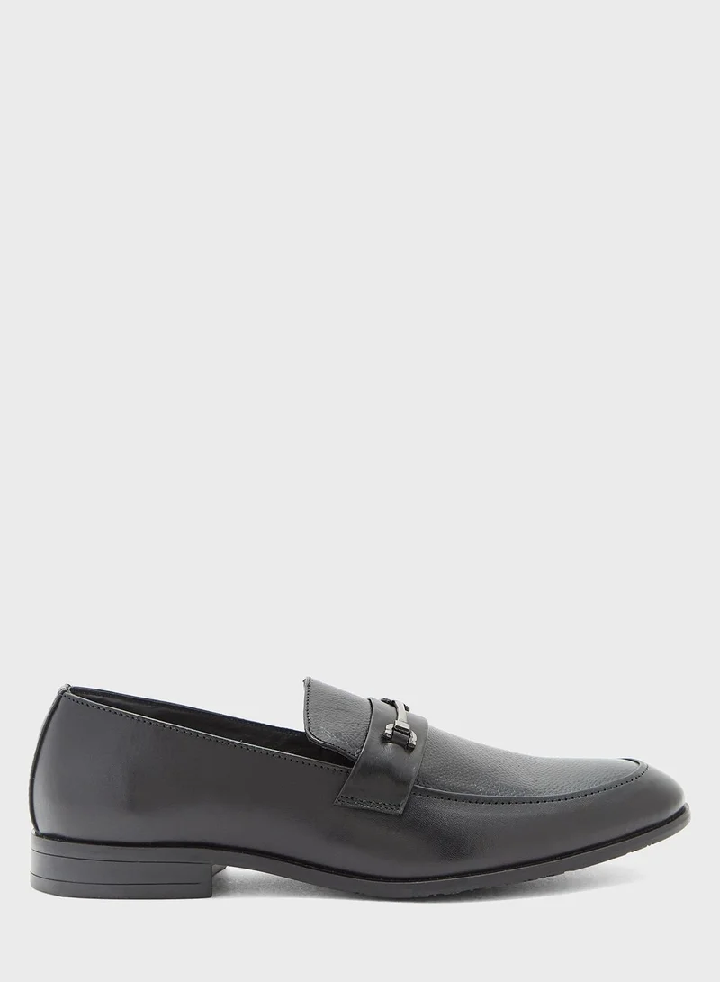 Robert Wood Genuine Leather Formal Slip Ons