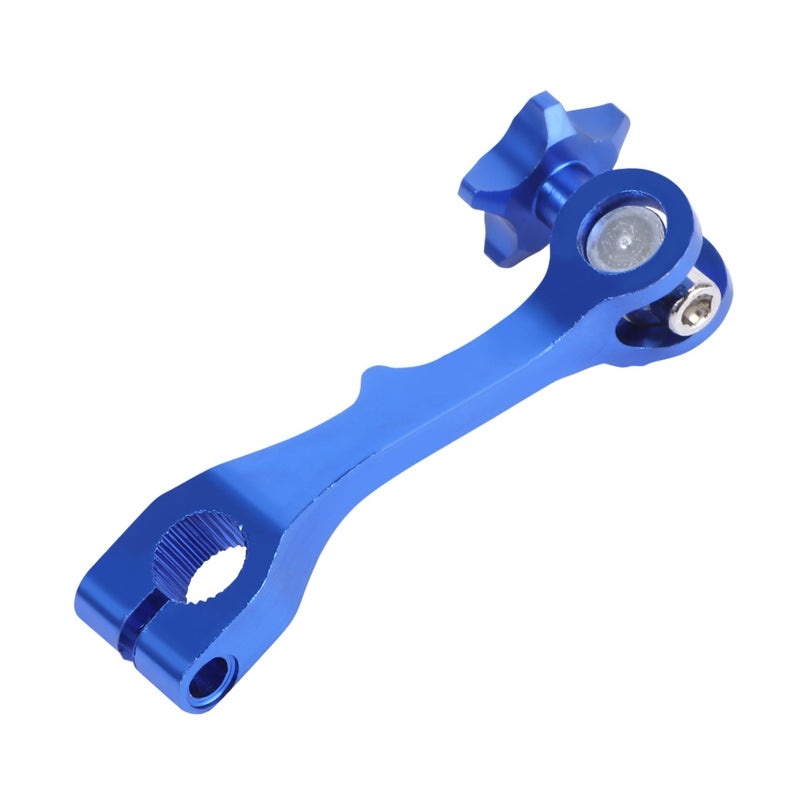 High Strength CNC Alloy Motorcycle Rear Brake Rocker Arm Blue Easy Installation Performance Upgrade - Image 2