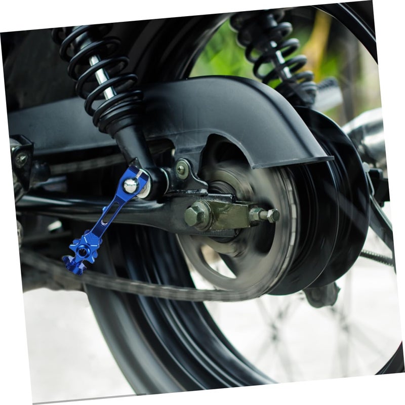 High Strength CNC Alloy Motorcycle Rear Brake Rocker Arm Blue Easy Installation Performance Upgrade - Image 3