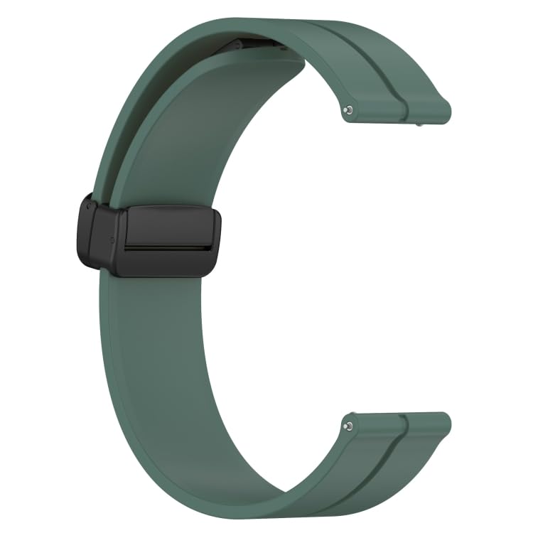 EDNITA 20mm SmartWatch Band Strap with Magnetic Lock for Amazfit GTS 2/Mini, Bip/Pro/Lite/Bip S, GTR/Samasung Galaxy Watch 4/Watch 5 - Green - Pack of 1 - Image 4