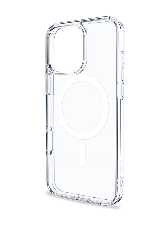 ArmorPro iPhone 16 Pro, Clear Case, MagSafe Compatible, White Clear - Image 4