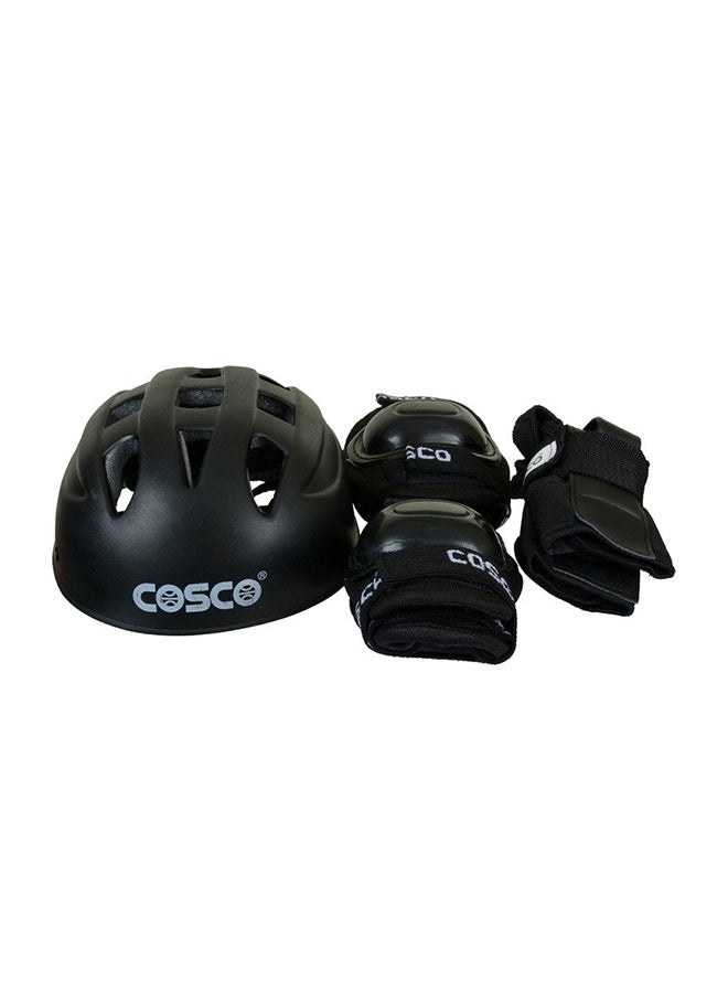 4 in 1 Protective Kit (Black) |Junior |Plastic