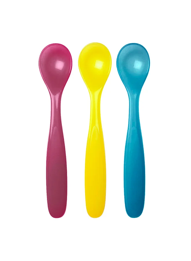 babymoov Babybols Multi Set With 3 Spoons, Airtight Food Storage Containers, Bpa - Free, Leak Proof 2400 Ml