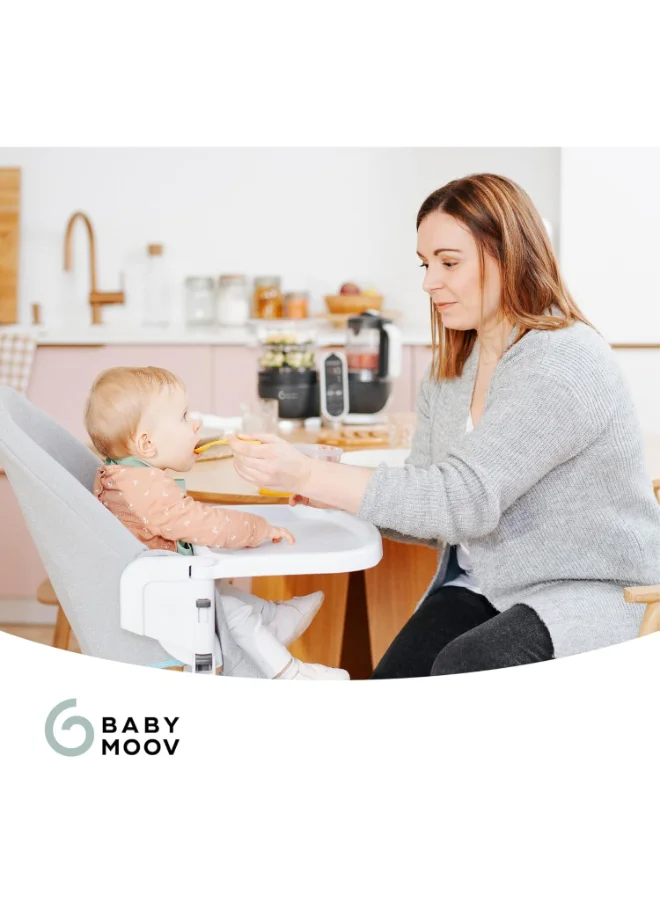 babymoov Babybols Multi Set With 3 Spoons, Airtight Food Storage Containers, Bpa - Free, Leak Proof 2400 Ml