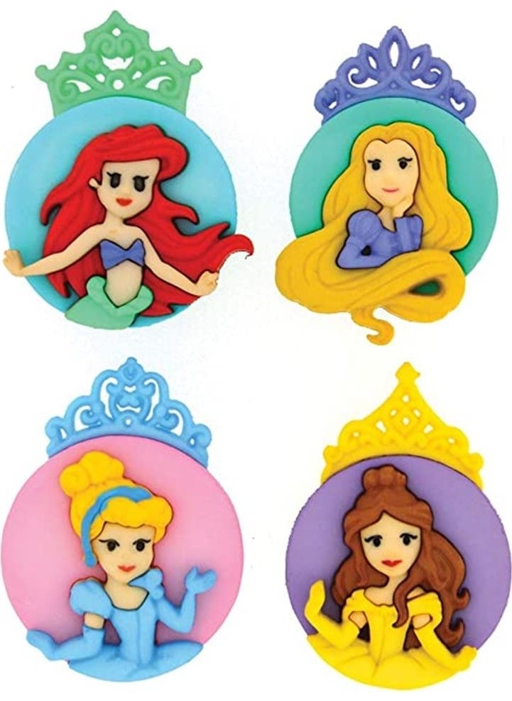 Dress It Up Decorative Toy Figure Button 7745 | Disney Special Series 
