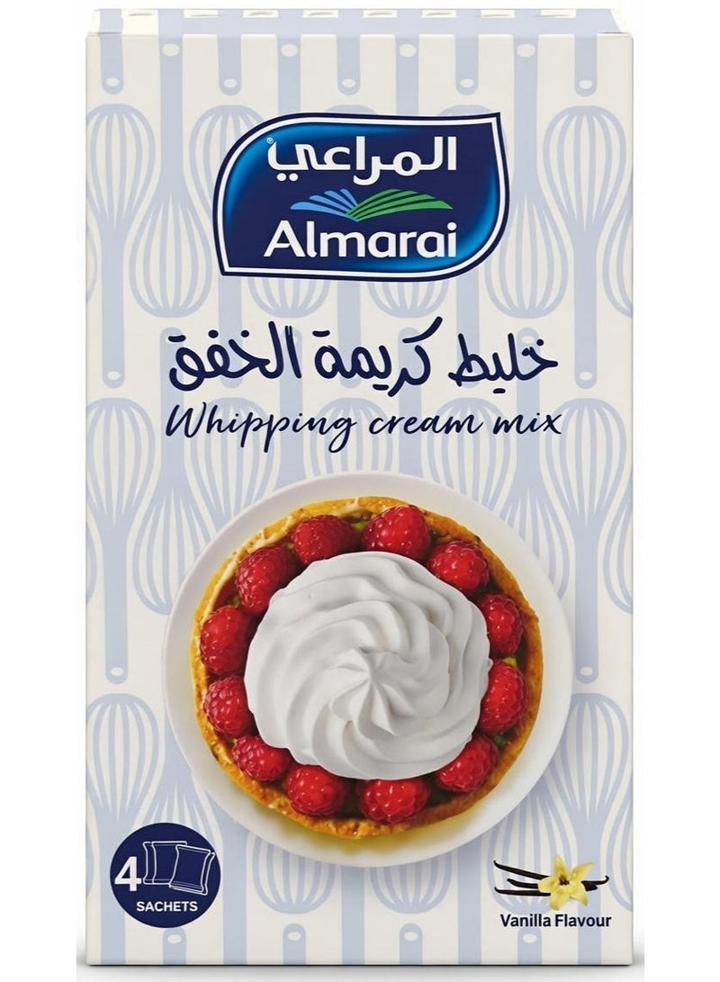 Vanilla Flavoured Whipping Cream Mix 4X35G