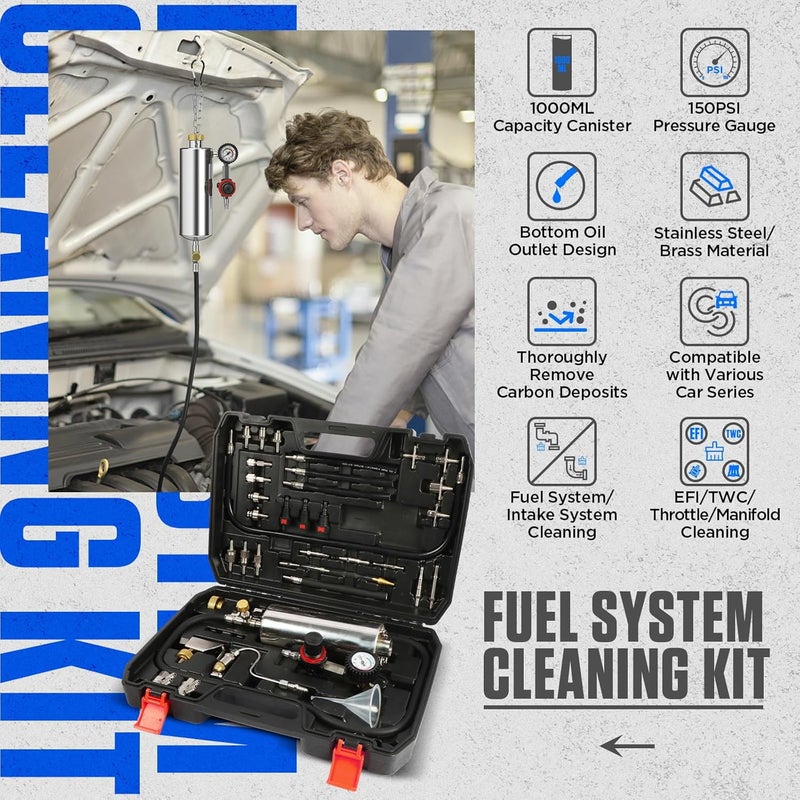 CMTOOL Fuel Injector Cleaner Tool Kit - Image 2