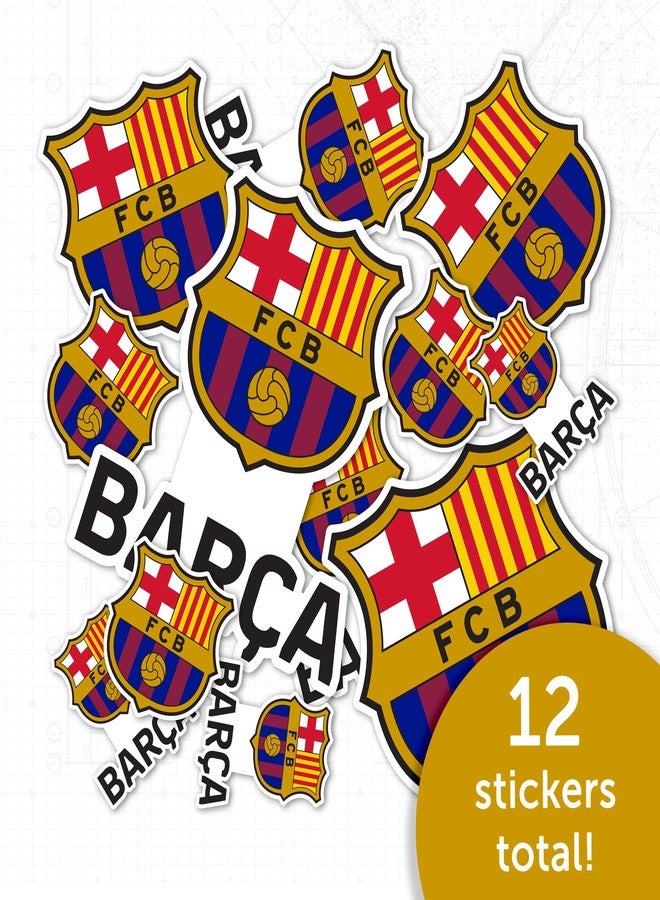 Desert Cactus FC Barcelona Sticker Barça Sheet Vinyl Football Soccer Decal Laptop Water Bottle Car Scrapbook Sheet (Type 1-2) - Image 5