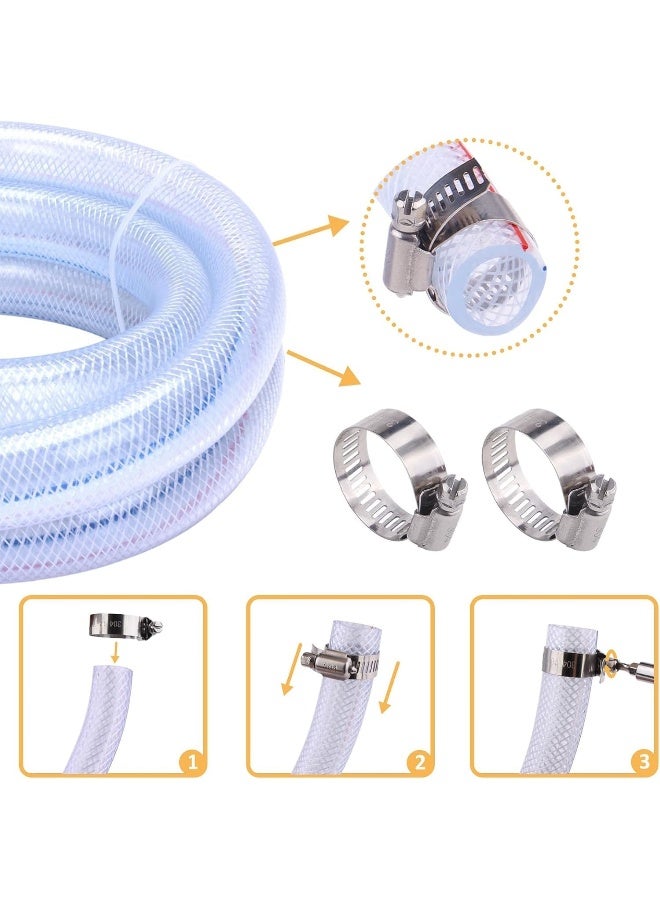 Royal Apex Pvc Flexible Reinforced Clear Hose: Heavy Duty, High Pressure, And Chemical Resistant - Ideal For Water, Gas, Oil, And Food Grade Applications - Image 3