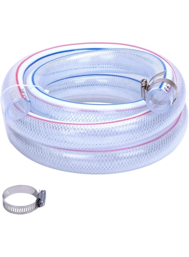 Royal Apex Pvc Flexible Reinforced Clear Hose: Heavy Duty, High Pressure, And Chemical Resistant - Ideal For Water, Gas, Oil, And Food Grade Applications - Image 1