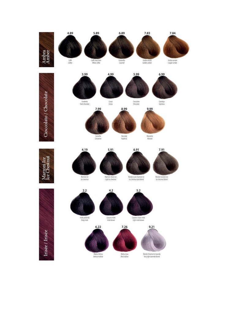 MAXIMA PROFESSIONAL Professional Hair Coloring Cream with Keratin and Ceramides 7.0 Intense Medium Blonde 100 ml - Image 5