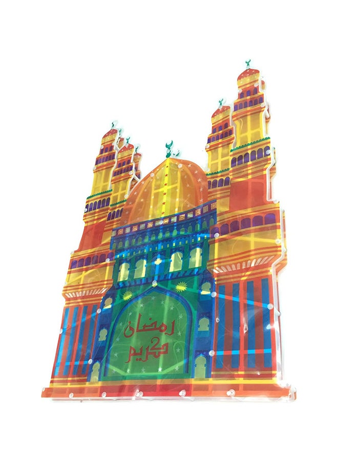 Decorative Ramadan Lantern Lights Mosque Medium  Size 32-40 Cm