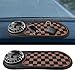 KPFILEH Multifunction Car AntiSlip Mat Universal Rotatable Auto Dashboard Phone Holder Accessory with Temporary Parking Number Car Anti Slip Organizer Pad for Phones Keys SunglassesBrownSilver - Image 2