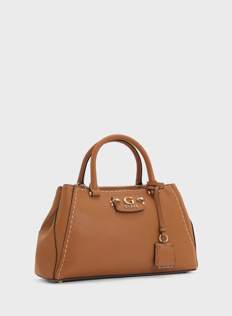 GUESS Nastra Society Satchel
