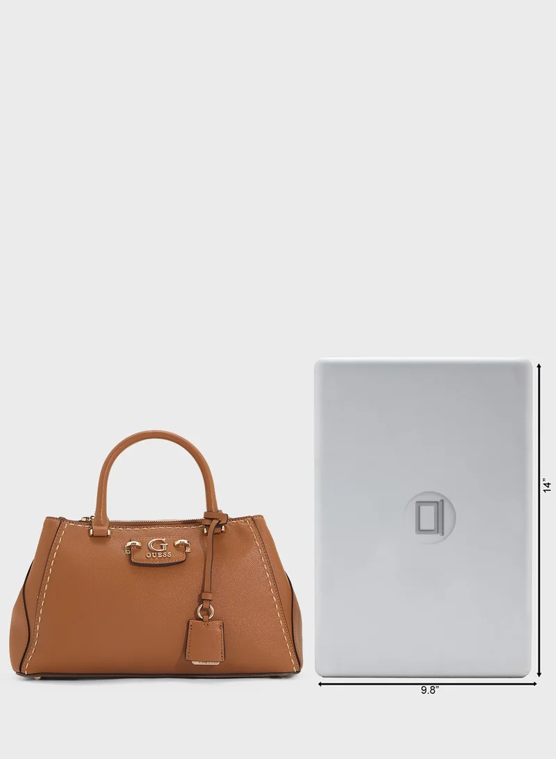 GUESS Nastra Society Satchel
