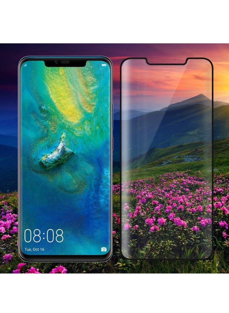 DUSALA Huawei Mate 20 Pro Full Glue Glass Curved Tempered Glass Screen Protector For huawei mate 20 pro(Clear) - Image 3