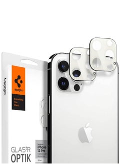 Spigen GLAStR Optik Camera Lens Screen Protector 2 Pack for iPhone 12 PRO - Silver 