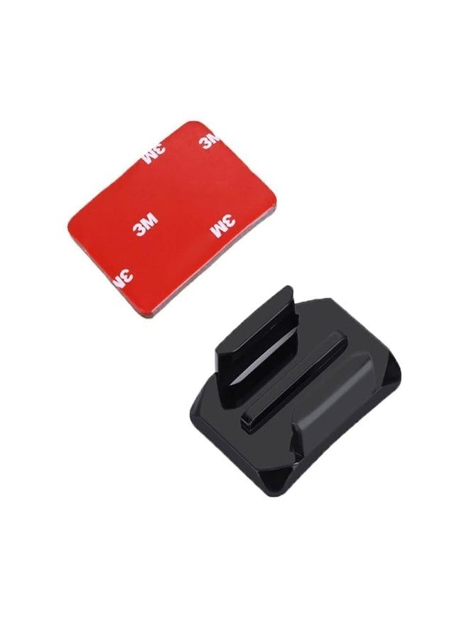 اكشن برو طقم تثبيت أمامي لاصق من Action Pro 3M للخوذة، متوافق مع كاميرات GoPro 13/12/11/10/9/8/7/6/5/4/3+/3/Insta 360 /SJCAM/Yi/4K Eken/AKASO وغيرها من كاميرات الحركة - Image 3