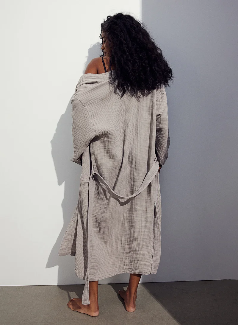 H&M Muslin Dressing Gown