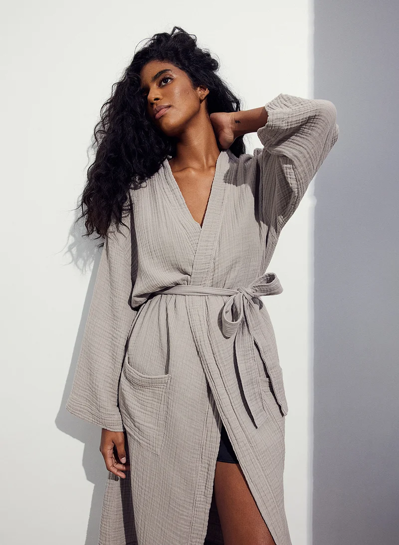 H&M Muslin Dressing Gown